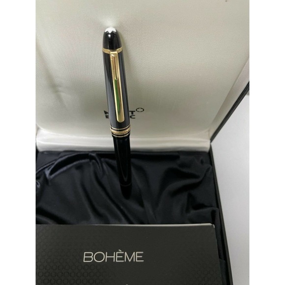 MONT BLANC Meisterstück 14K 4810 New In Box Montblanc Fountain Pen Fancy Pen - Picture 10 of 12